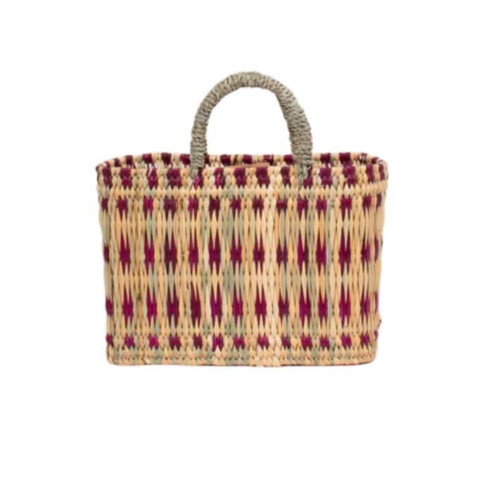 Violet Woven Reed Basket | 3 Sizes Available