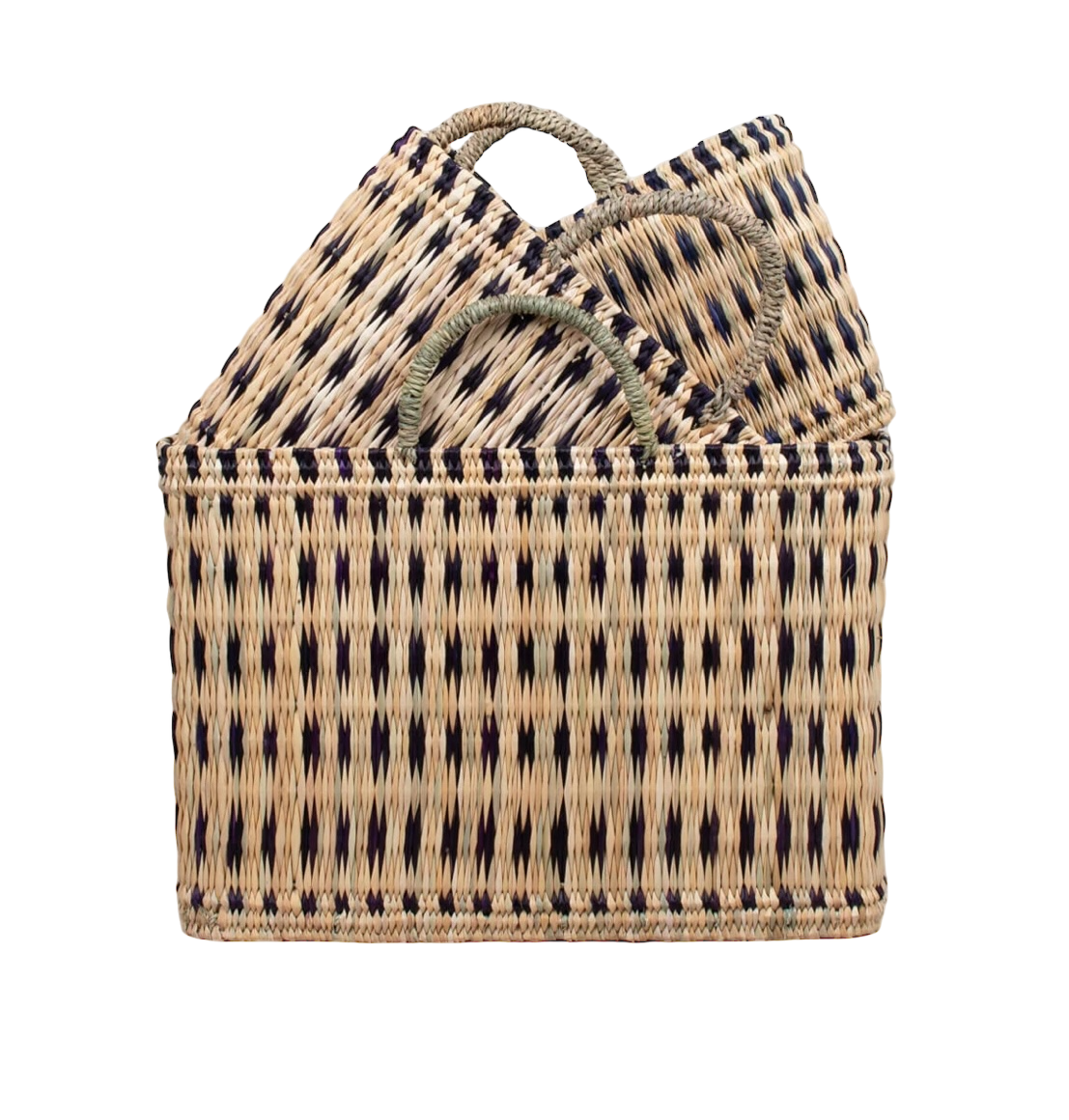Indigo Woven Reed Basket | 3 Sizes Available