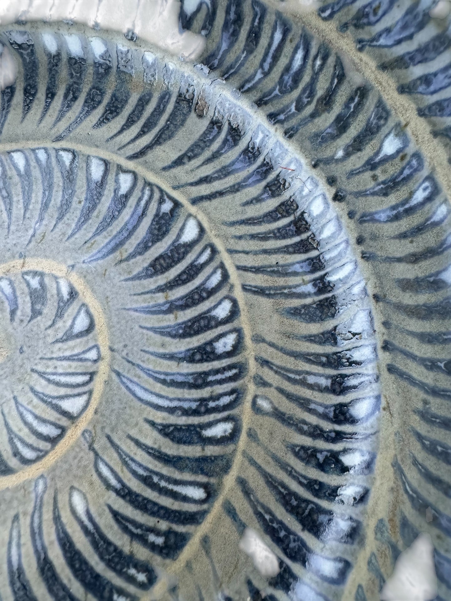 Blue Spiral Studio Pottery Bowl