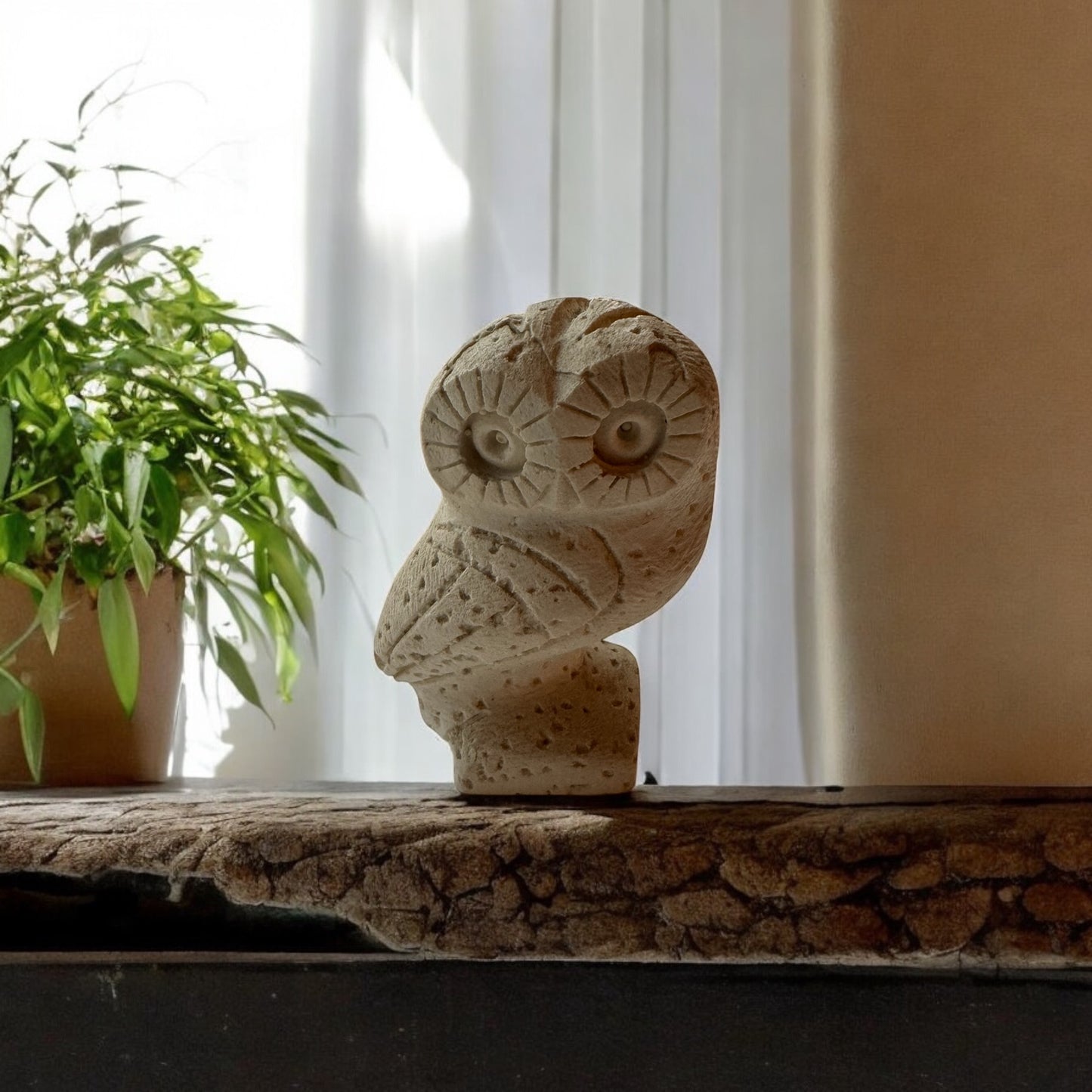 Decorative Stone Owl