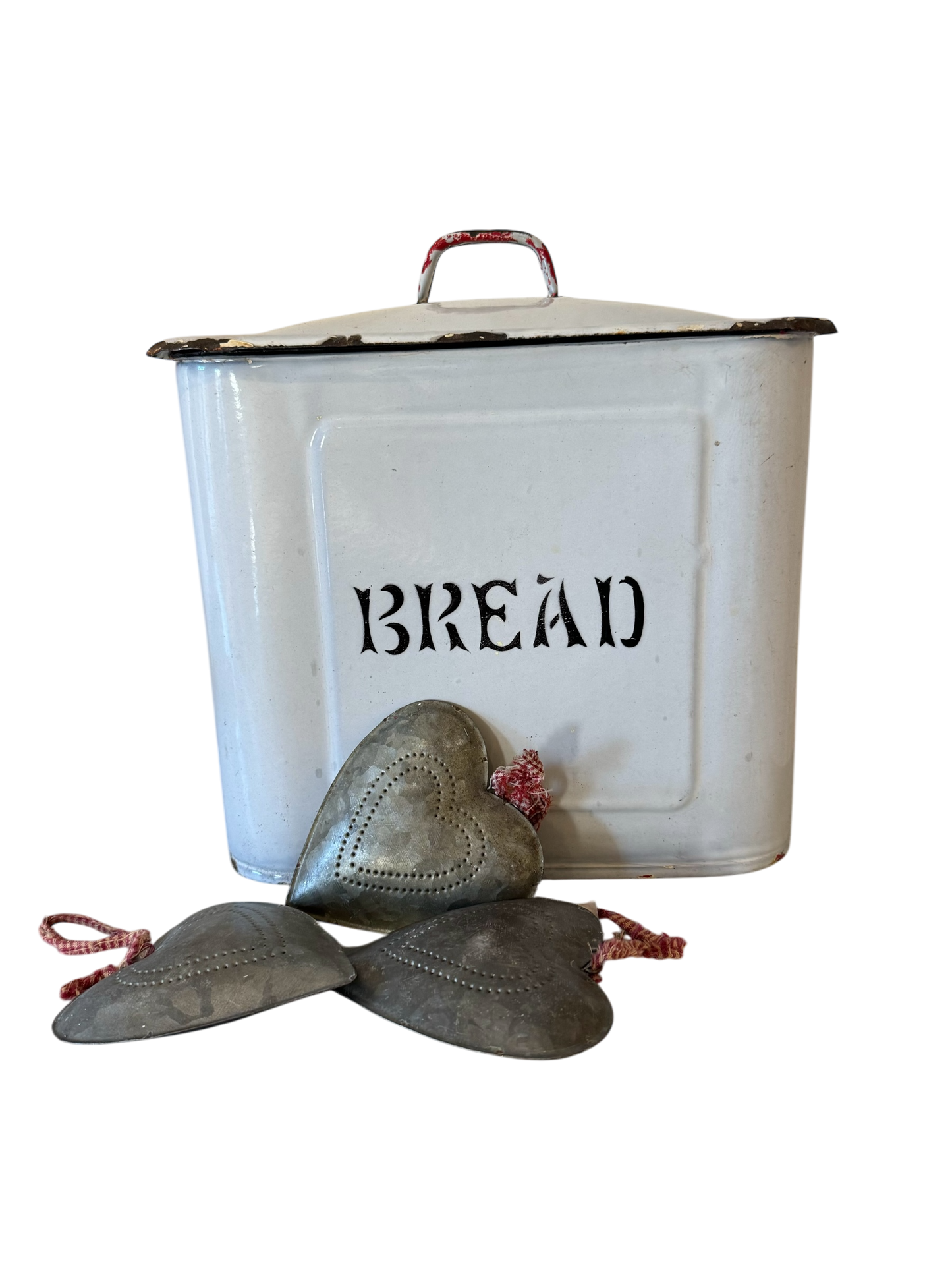 Vintage Metal Bread Bin