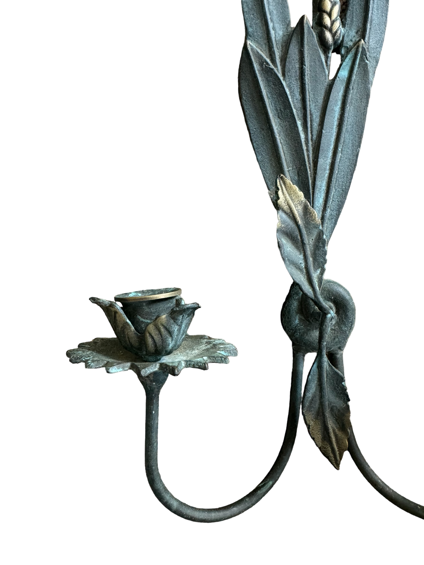 Vintage French Style Metal Wall Sconce