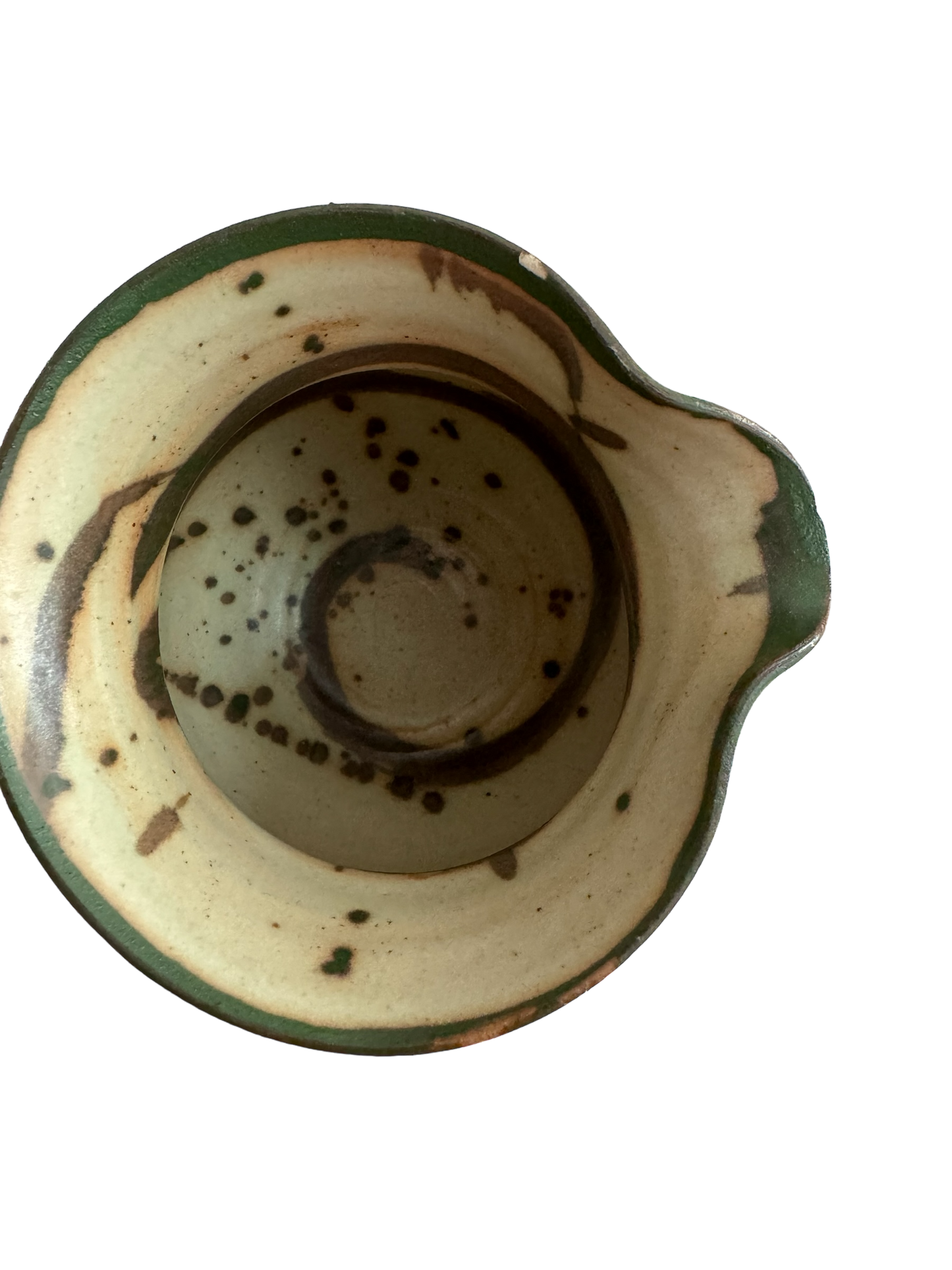 Studio Pottery Swirl Milk Jug
