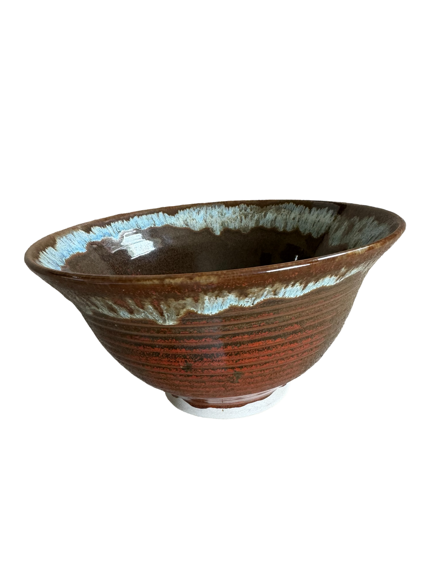 Studio Pottery Glazed Fruit Bowl