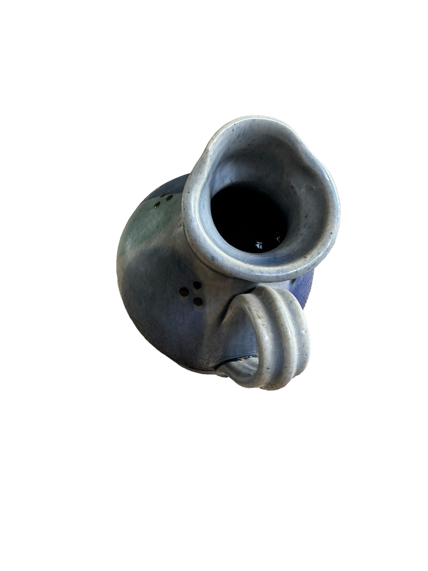 Studio Pottery Blue Creamer Jug