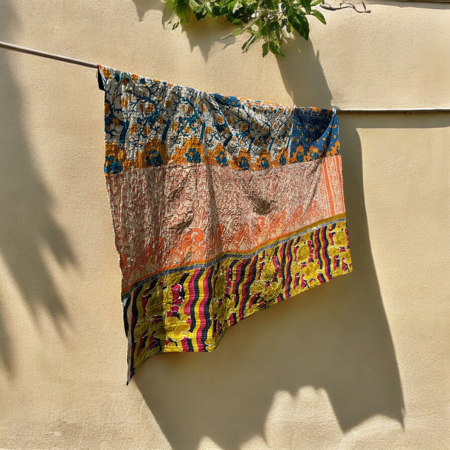 Vintage Kantha Throw