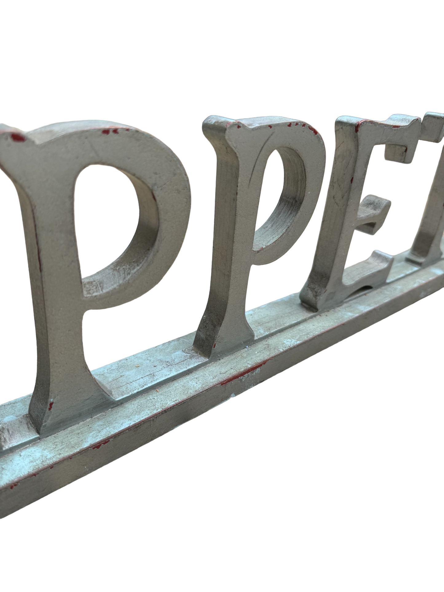 Large Wooden ‘Bon Appetit' Freestanding Sign
