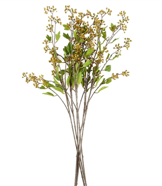 Yellow Berry Stem Foliage Bunch