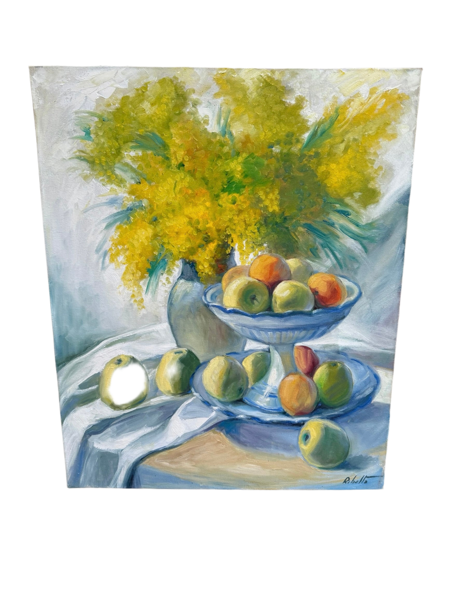 Mimosas | Original Still Life Painting on Canvas