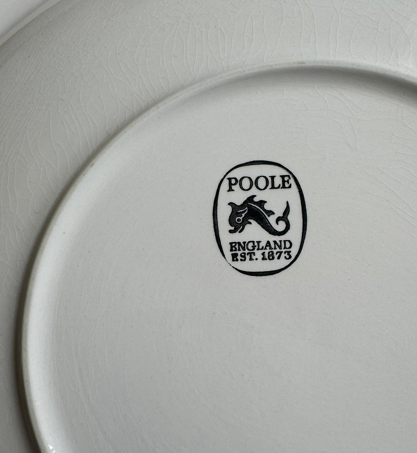 Vintage Poole Pottery Platter Plate