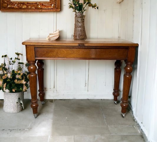 Mahogany Console Desk Table