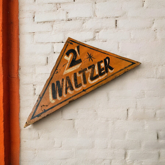 Waltzer | Vintage Fairground Sign