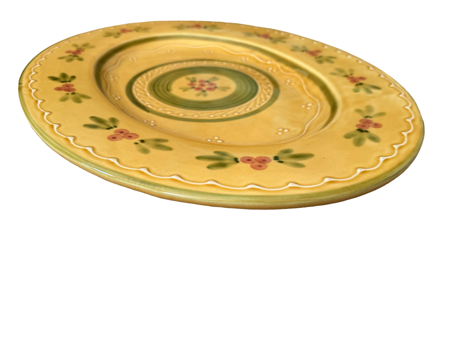 Extra Large Vintage Italian Ceramic Platter