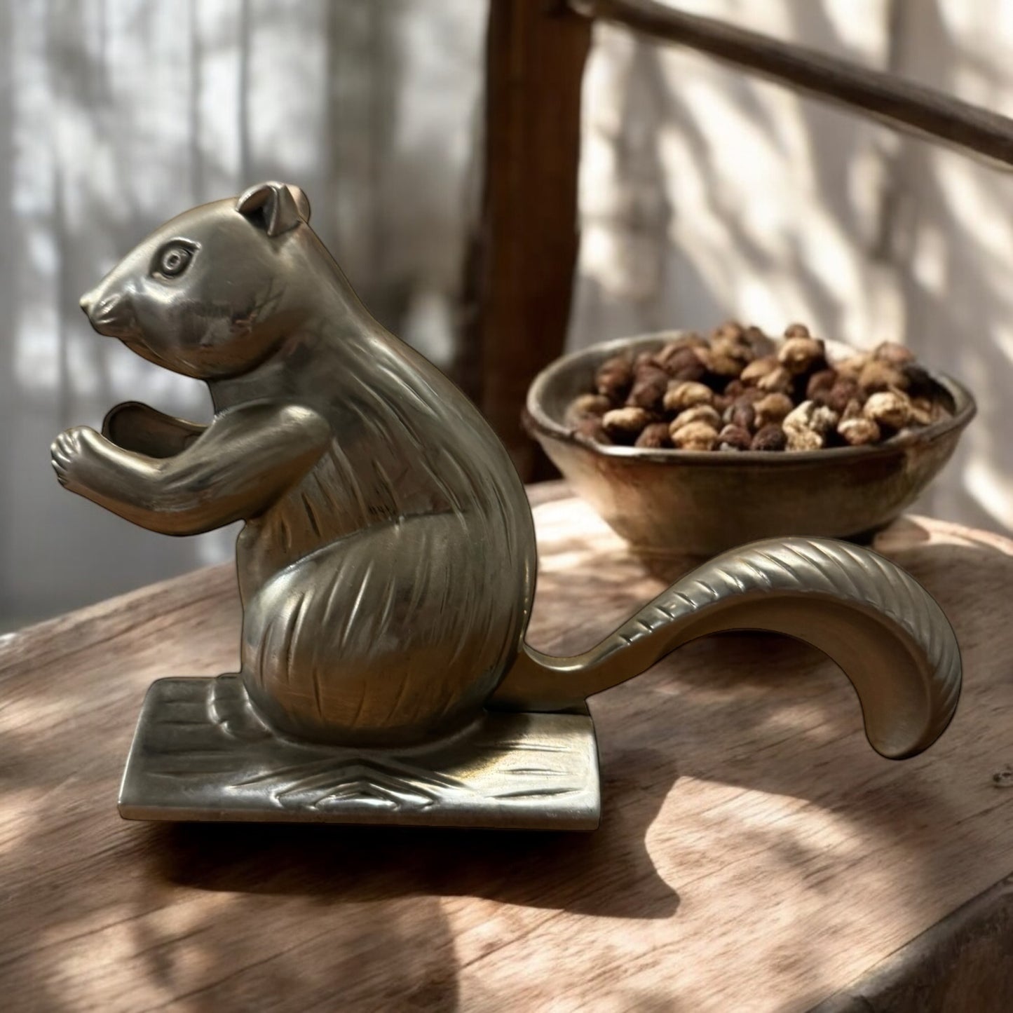 Vintage Novelty Squirrel Nutcracker