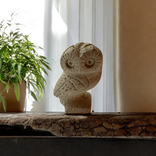 Decorative Stone Owl