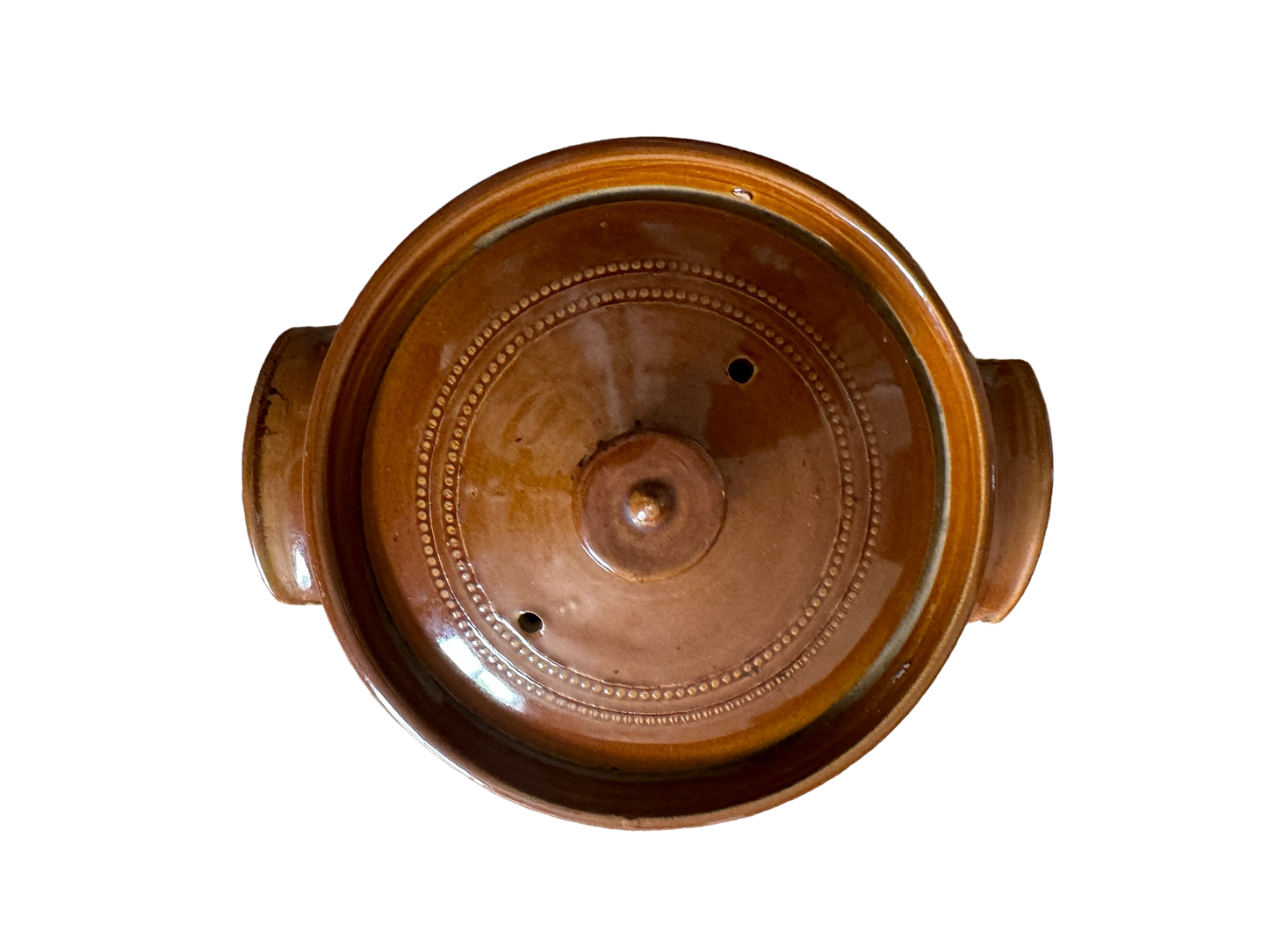 Pair of Glazed Casserole Dishes