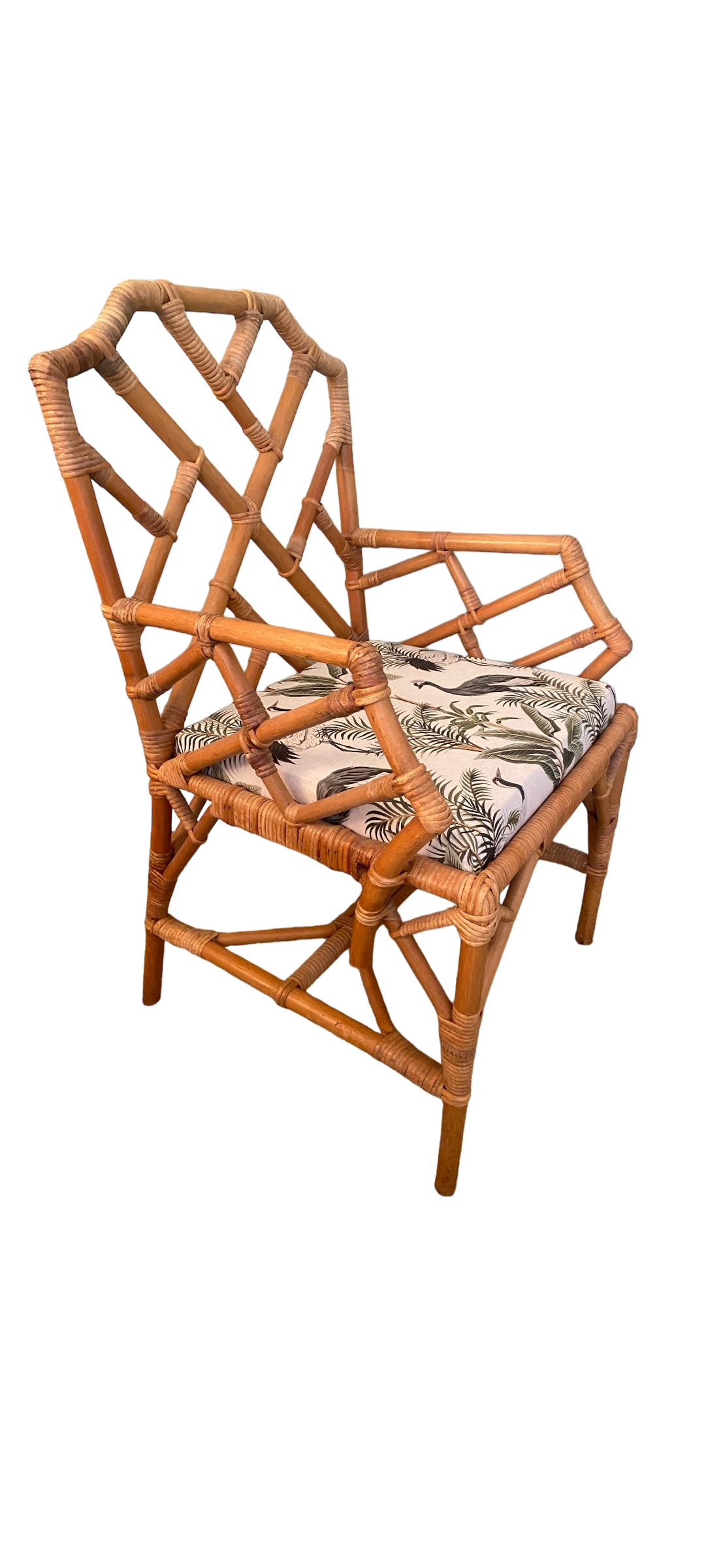 Pair of Bamboo Carver Chairs