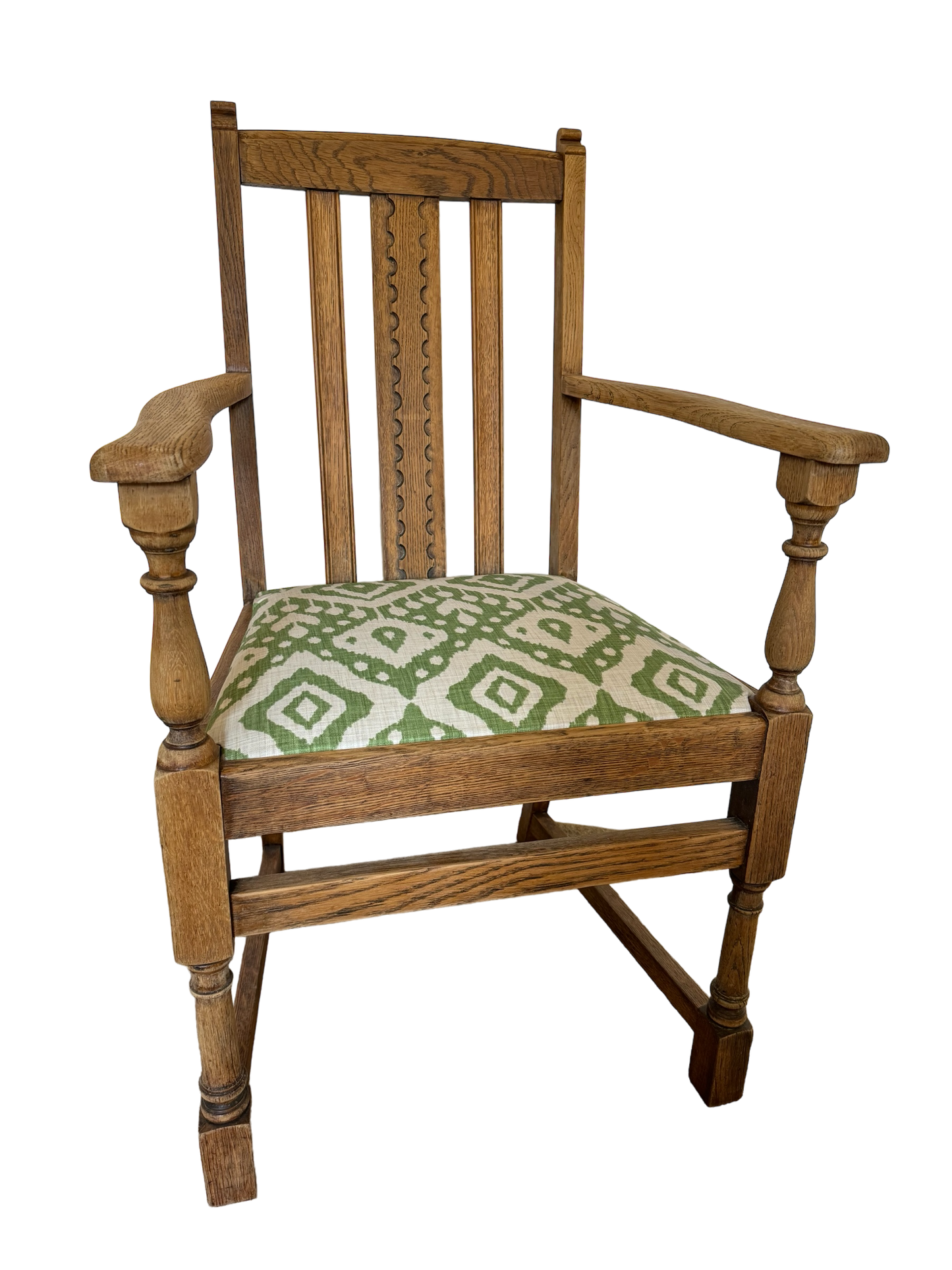 Pair of His & Her 1930s Carver Chairs