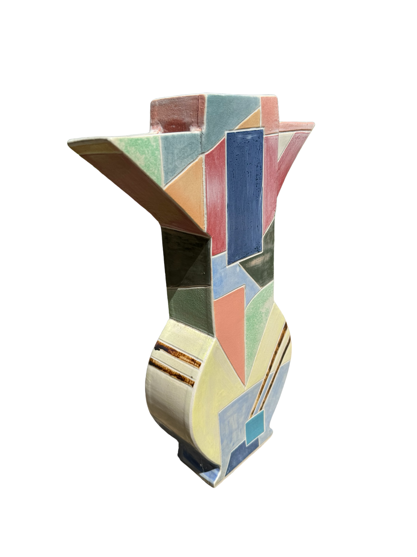 Bright Art Deco Vase