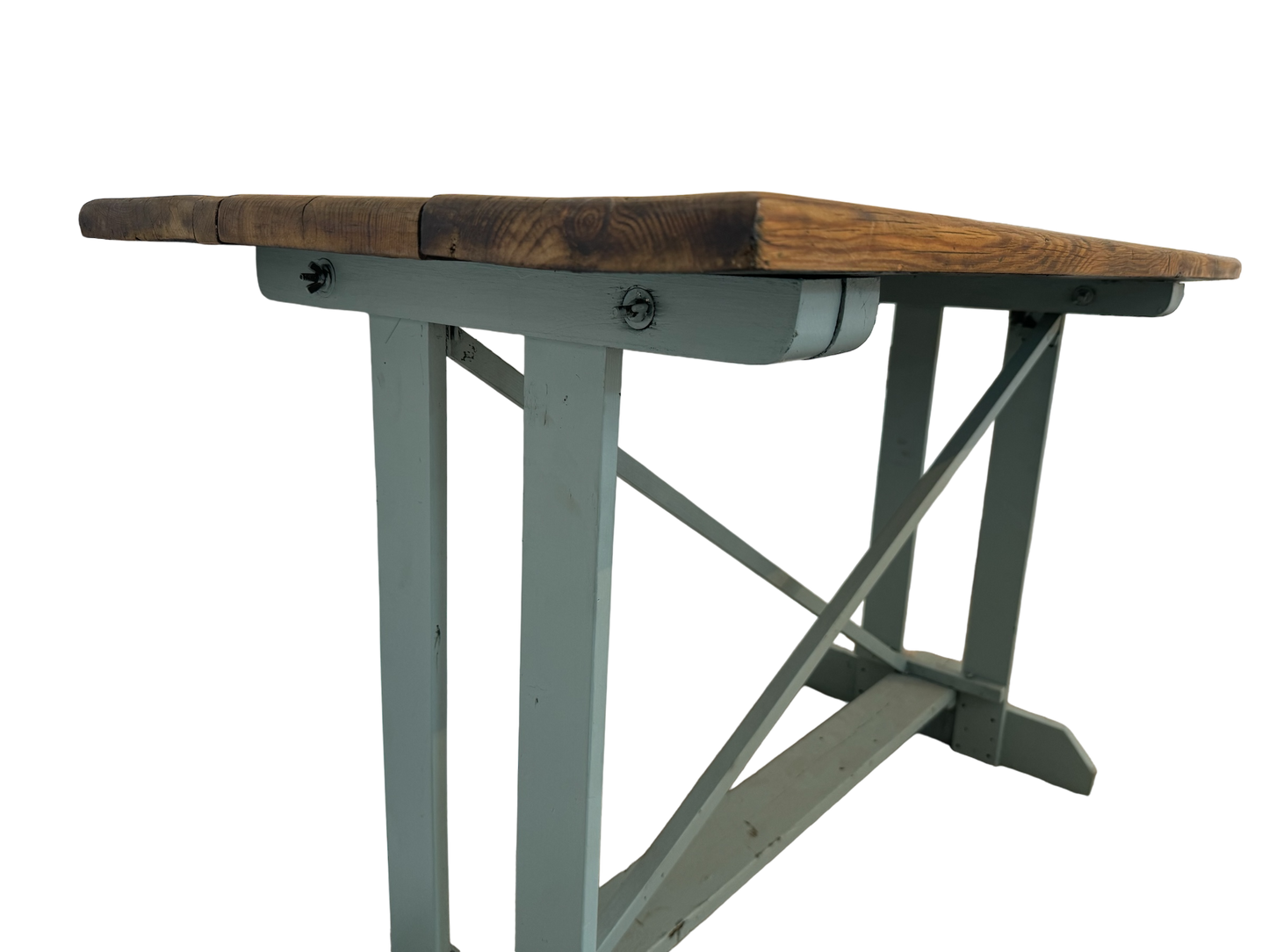 Pitch Pine Farmhouse Console Table