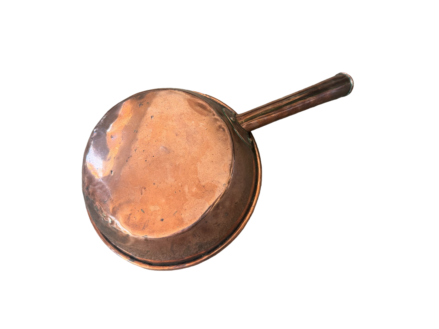 Antique Copper Frying Pan